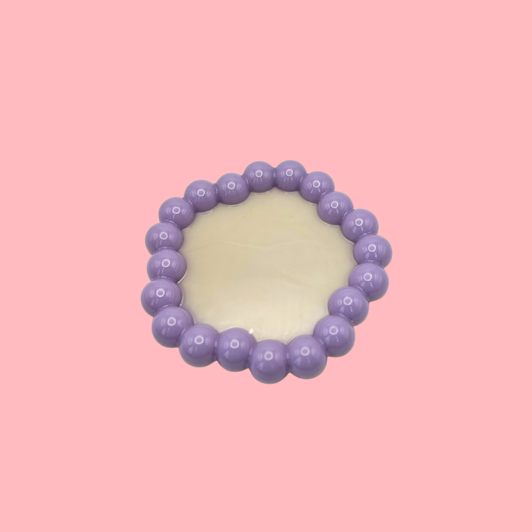 bubble plate 'lavender calm'