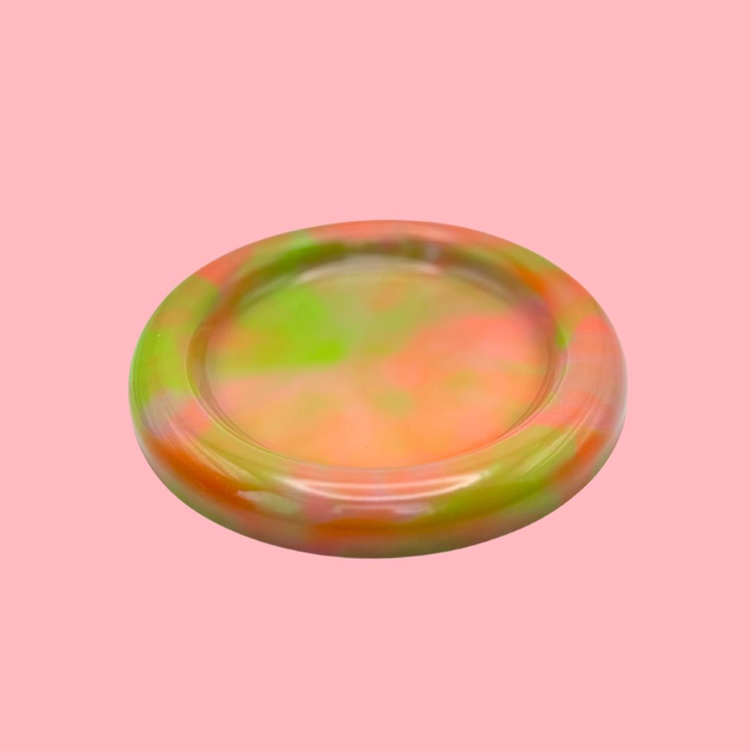 circular plate 'monster mash'