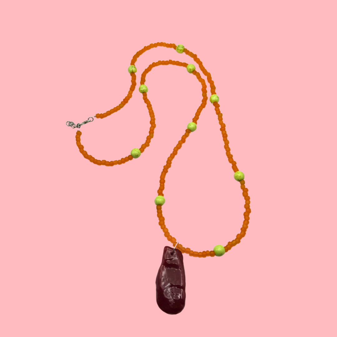 'Seashore Sally' long pendant necklace