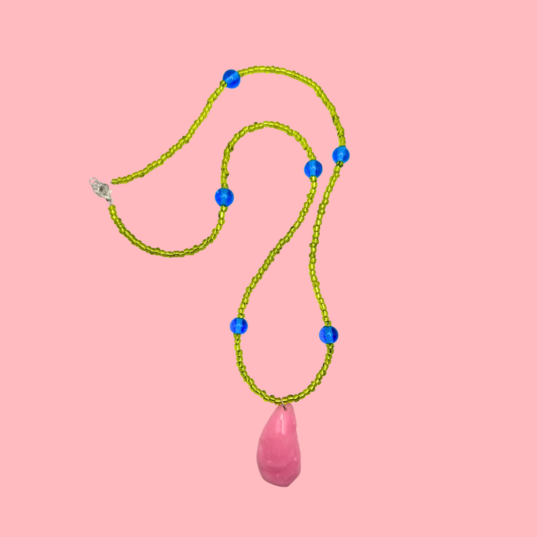 'Seashore Sally' long pendant necklace II